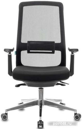 Кресло руководителя Бюрократ MC-915 черный TW-01 26-B01 сетка/ткань крестовина алюминий фото 2