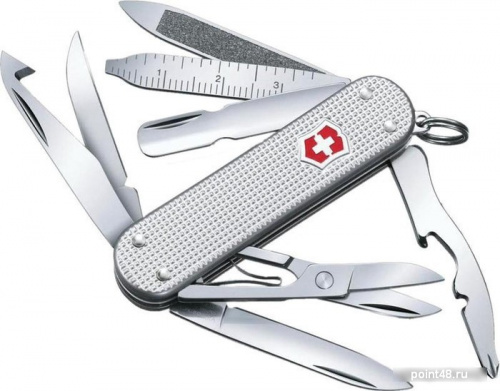 Купить Нож перочинный VICTORINOX MiniChamp 0.6381.26, сталь/алюминий, серебристый в Липецке