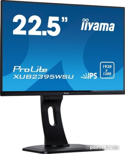 Купить Монитор Iiyama 22.5  ProLite XUB2395WSU-B1 черный IPS LED 4ms 16:10 HDMI M/M матовая HAS Pivot 250cd 178гр/178гр 1920x1200 D-Sub DisplayPort FHD USB 5.4кг в Липецке фото 3