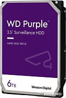 Жесткий диск WD Original SATA-III 6Tb WD62PURZ Purple (5640rpm) 128Mb 3.5