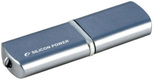 Купить Флеш Диск Silicon Power 32Gb LuxMini 720 SP032GBUF2720V1D USB2.0 синий в Липецке фото 2