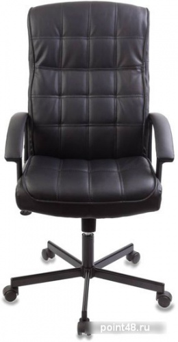 Кресло руководителя Бюрократ CH-823AXSN/BLACK черный искусственная кожа фото 2