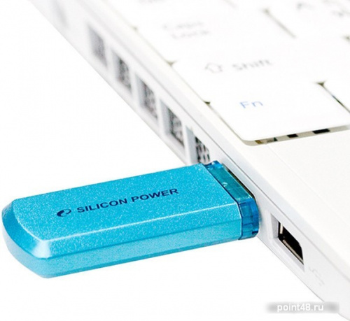 Купить Флеш Диск Silicon Power 64Gb Helios 101 SP064GBUF2101V1B USB2.0 синий в Липецке фото 3