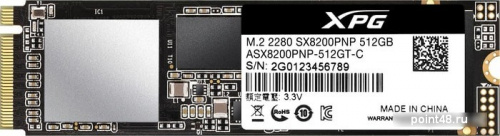 Накопитель SSD A-Data PCI-E x4 512Gb ASX8200PNP-512GT-C XPG SX8200 Pro M.2 2280 фото 2