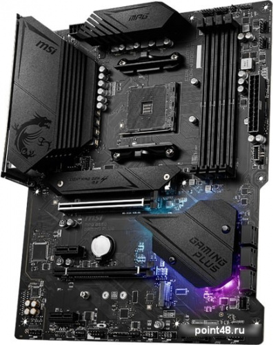 Материнская плата MSI MPG B550 GAMING PLUS Soc-AM4 AMD B550 4xDDR4 ATX AC`97 8ch(7.1) GbLAN RAID+HDMI+DP фото 2
