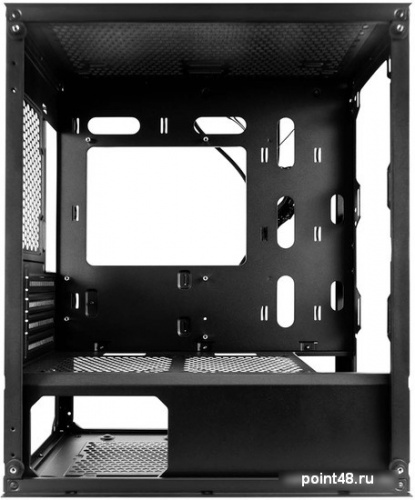 Корпус 1STPLAYER TRILOBITE T3-G Black / mATX, TG / 4x 120mm LED fans inc. / T3-G-BK-4F1 фото 3