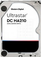 Жесткий диск WD Original SATA-III 1Tb 1W10001 HUS722T1TALA604 Ultrastar DC HA210 (7200rpm) 128Mb 3.5