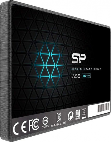 Накопитель SSD Silicon Power SATA III 256Gb SP256GBSS3A55S25 Ace A55 2.5 фото 2