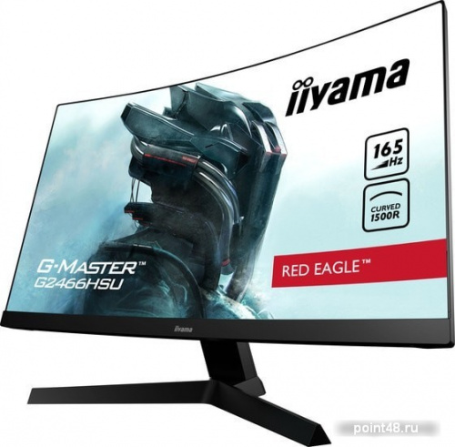 Купить Монитор Iiyama 23.6  Red Eagle G2466HSU-B1 черный VA LED 1ms 16:9 HDMI M/M матовая 250cd 178гр/178гр 1920x1080 DisplayPort FHD 3.7кг в Липецке фото 3