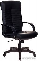 Кресло руководителя Бюрократ KB-10LITE/BLACK черный искусственная кожа
