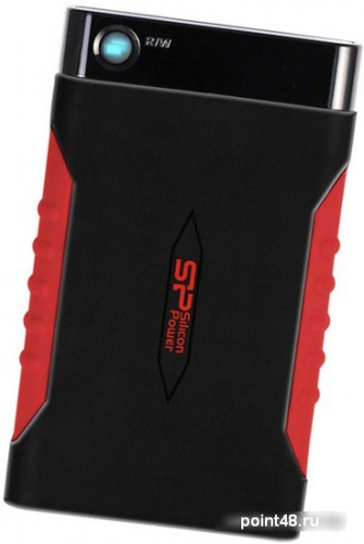 Купить Жесткий диск Silicon Power USB 3.0 2Tb SP020TBPHDA15S3L A15 Armor 2.5  черный/красный в Липецке