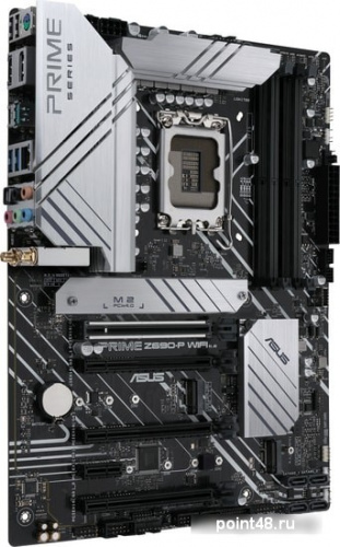 Материнская плата Asus PRIME Z690-P WIFI Soc-1700 Intel Z690 4xDDR5 ATX AC`97 8ch(7.1) 2.5Gg RAID+HDMI+DP фото 2