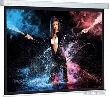 Купить Экран Cactus 180x180см Wallscreen CS-PSW-180x180 1:1 настенно-потолочный рулонный белый в Липецке