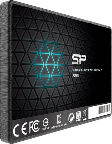 Накопитель SSD Silicon Power SATA III 480Gb SP480GBSS3S55S25 Slim S55 2.5 фото 2