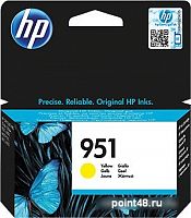 Купить Картридж струйный HP 951 CN052AE желтый (700стр.) для HP HP OJ Pro 8610/8620 в Липецке