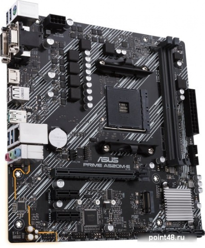 Материнская плата Asus PRIME A520M-E Soc-AM4 AMD A520 2xDDR4 mATX AC`97 8ch(7.1) GbLAN RAID+VGA+DVI+HDMI фото 2
