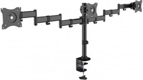 Купить Кронштейн для мониторов Arm Media LCD-T15 черный 15 -32  макс.30кг настольный поворот и наклон верт.перемещ. в Липецке