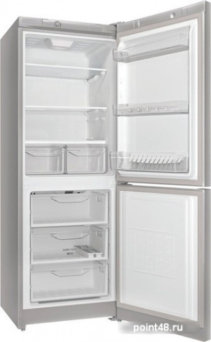 Холодильник двухкамерный Indesit DS 4160 S морозильная камера снизу, цвет серебристый в Липецке фото 2