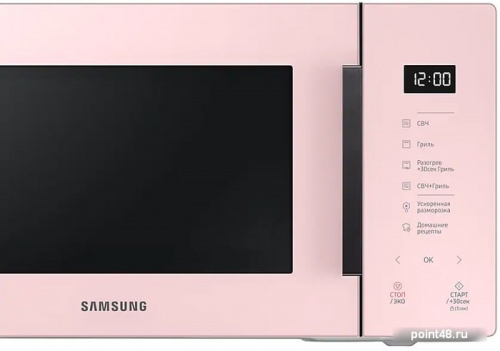 Микроволновая Печь Samsung MG23T5018AP/BW 23л. 800Вт розовый в Липецке фото 3
