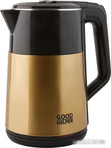 Купить Электрический чайник Goodhelper KPS-188C (золотистый) в Липецке фото 3