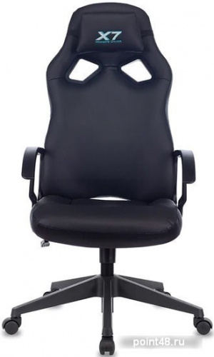 Кресло игровое A4Tech X7 GG-1000B черный искусственная кожа крестовина пластик фото 2