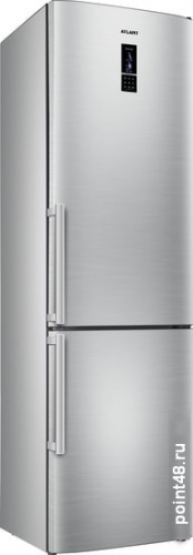 Холодильник двухкамерный Atlant ХМ 4624-141 цвет нержавеющая сталь, морозильная камера снизу в Липецке фото 2