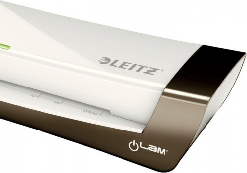 Купить Ламинатор Leitz iLam Office серый/белый (72510084) A4 (75-125мкм) 40см/мин (2вал.) лам.фото реверс в Липецке фото 3