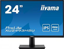 Купить Монитор Iiyama 23.8  ProLite XU2493HSU-B1 черный IPS LED 16:9 HDMI M/M матовая 250cd 178гр/178гр 1920x1080 D-Sub DisplayPort FHD USB 3.3кг в Липецке