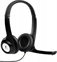 Купить Наушники с микрофоном Logitech Stereo Headset H390, 2,4м, черный в Липецке