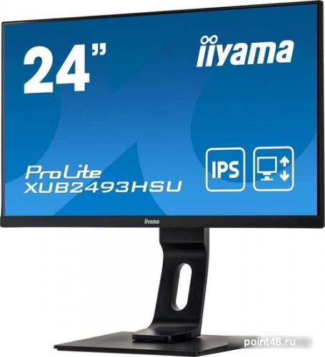 Купить Монитор Iiyama 23.8  ProLite XUB2493HSU-B1 черный IPS LED 16:9 HDMI M/M матовая HAS Pivot 250cd 178гр/178гр 1920x1080 D-Sub DisplayPort FHD 4.8кг в Липецке фото 3