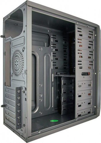 Корпус Exegate EX278400RUS   M itower  XP-329S Black, ATX, <XP600, Black,120mm>, 2*USB, Audio фото 2