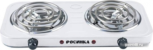 Электрическая плита РОСИНКА РОС-502 белая двухкомфорочная в Липецке