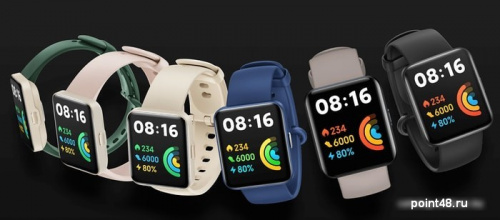 Смарт-часы Redmi Watch 2 Lite GL M2109W1 (Blue) (BHR5440GL) (756085) в Липецке фото 3
