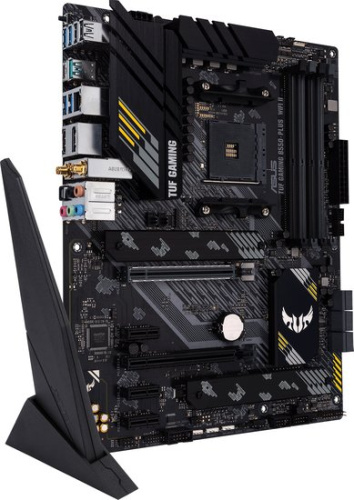 Материнская плата Asus TUF GAMING B550-PLUS Soc-AM4 AMD B550 4xDDR4 ATX AC`97 8ch(7.1) 2.5Gg RAID+HDMI+DP