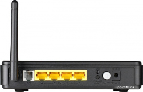 Купить Роутер беспроводной D-Link DSL-2640U/R1A N150 ADSL2+/VDSL2 черный в Липецке фото 2