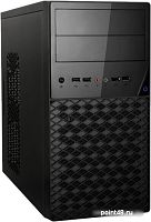 Корпус Exegate EX284029RUS   Minitower BA-203U Black, mATX, <AA450, 80mm>, 2*USB+1*USB3.0, Audio