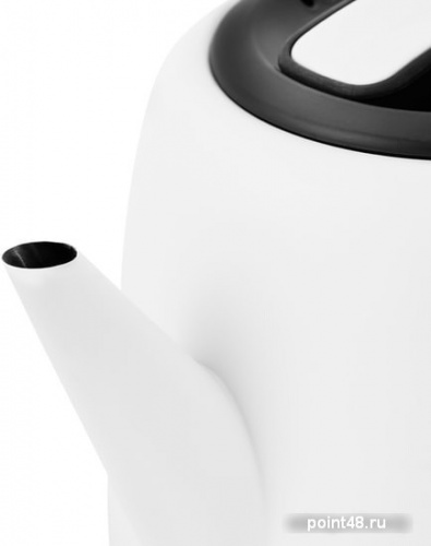 Купить Чайник электрический Kitfort KT-6112 1л. 1630Вт белый/черный (корпус: нержавеющая сталь) в Липецке фото 2