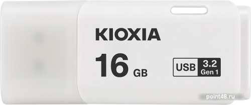 Купить Флеш Диск Toshiba 16Gb Kioxia TransMemory U301 LU301W016GG4 USB3.1 белый в Липецке