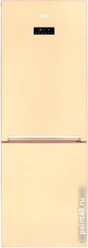 Холодильник двухкамерный Beko RCNK321E20SB морозильная камера снизу, цвет бежевый в Липецке