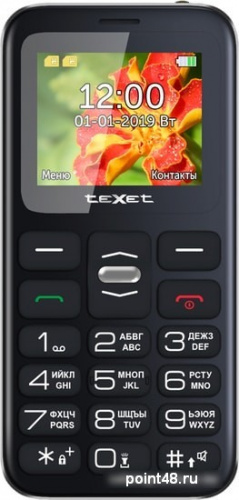 Мобильный телефон TeXet TM-B209 (черный) в Липецке фото 2