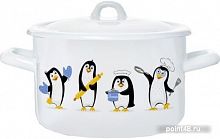 Купить Кастрюля Эстет Пингвины ЭТ-72326 в Липецке
