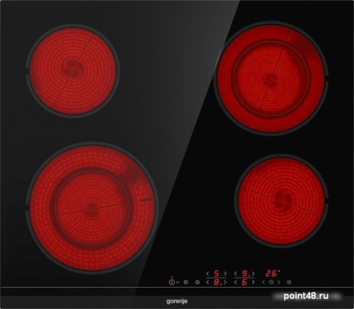 Варочная поверхность Gorenje ECT644BCSC черный в Липецке фото 2