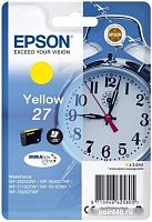 Купить Картридж струйный Epson T2702 C13T27044022 желтый (3.6мл) для Epson WF7110/7610/7620 в Липецке