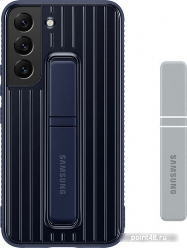 Чехол (клип-кейс) Samsung для Samsung Galaxy S22 Protective Standing Cover темно-синий (EF-RS901CNEGRU) в Липецке фото 3