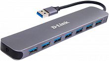 Разветвитель USB 3.0 D-Link DUB-1370 7порт. черный (DUB-1370/B1A)