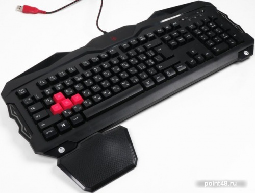 Купить Клавиатура A4 Bloody B210 черный USB for gamer LED в Липецке фото 3