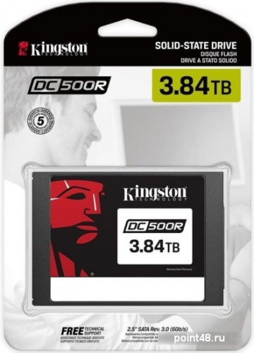 SSD Kingston DC500R 3.84TB SEDC500R/3840G фото 3
