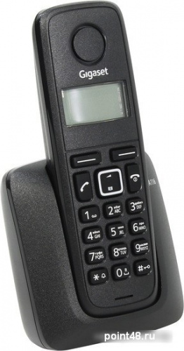 Купить Р/Телефон Dect Gigaset A116 черный автооветчик АОН в Липецке фото 3