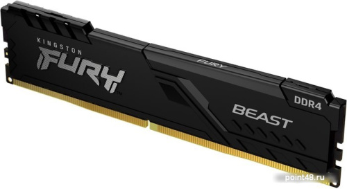 Память 64GB Kingston DDR4 2666 DIMM FURY Beast Black Gaming Memory KF426C16BBK2/64 Non-ECC, CL16, 1.2V, 2Gx8 Кит 2х32, RTL  (320084) фото 2