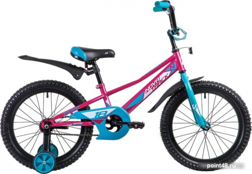 Купить Детский велосипед Novatrack Valiant 18 2019 183VALIANT.RD9 (сиреневый/голубой) в Липецке на заказ